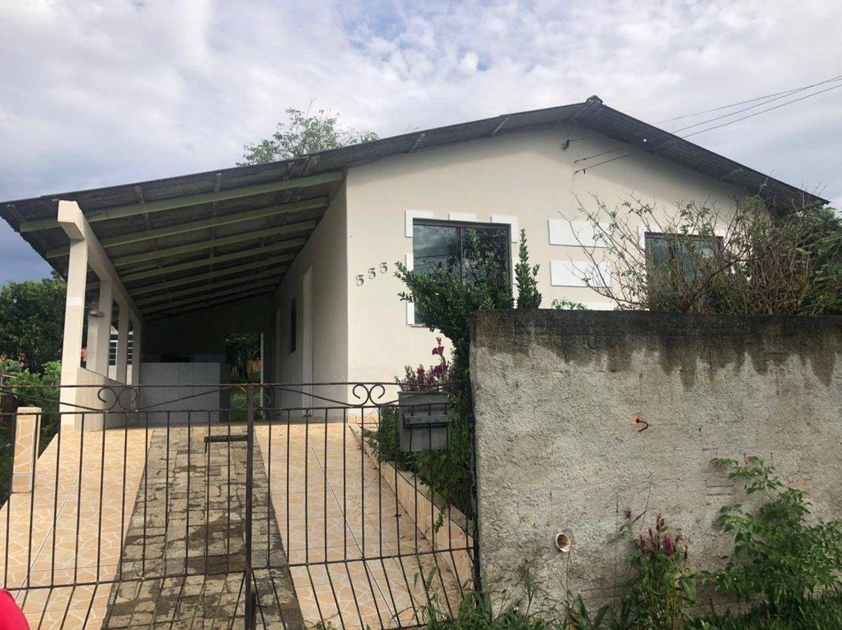 Casa em Alvenaria Jardim Santa Cruz - Casa em Jardim Santa Cruz, São Mateus do Sul - à venda - Salvielli Cordeiro Corretora de Imóveis