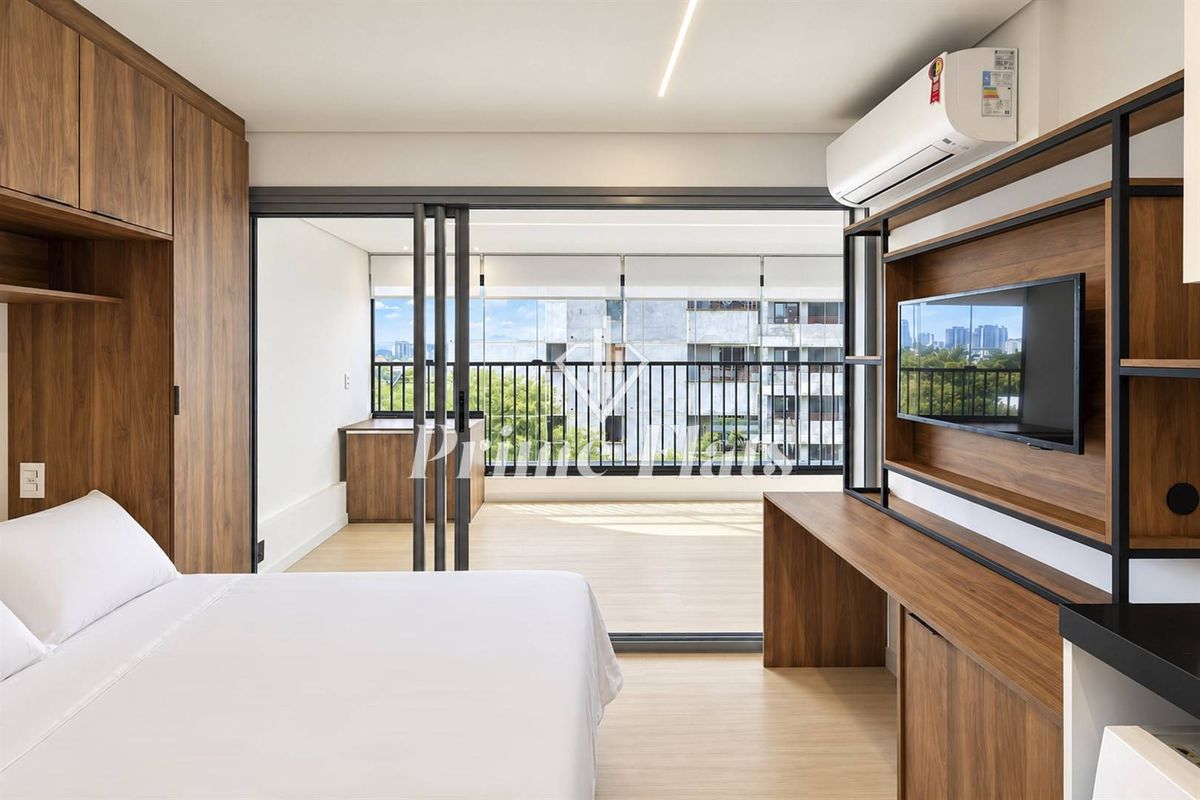 Studio mobiliado no On Vila Olímpia disponível para locação, com 34m, com 1 quarto na Vila Olímpia - Studio em Vila Olímpia, São Paulo - para locação - Prime Flats Negócios Imobiliários