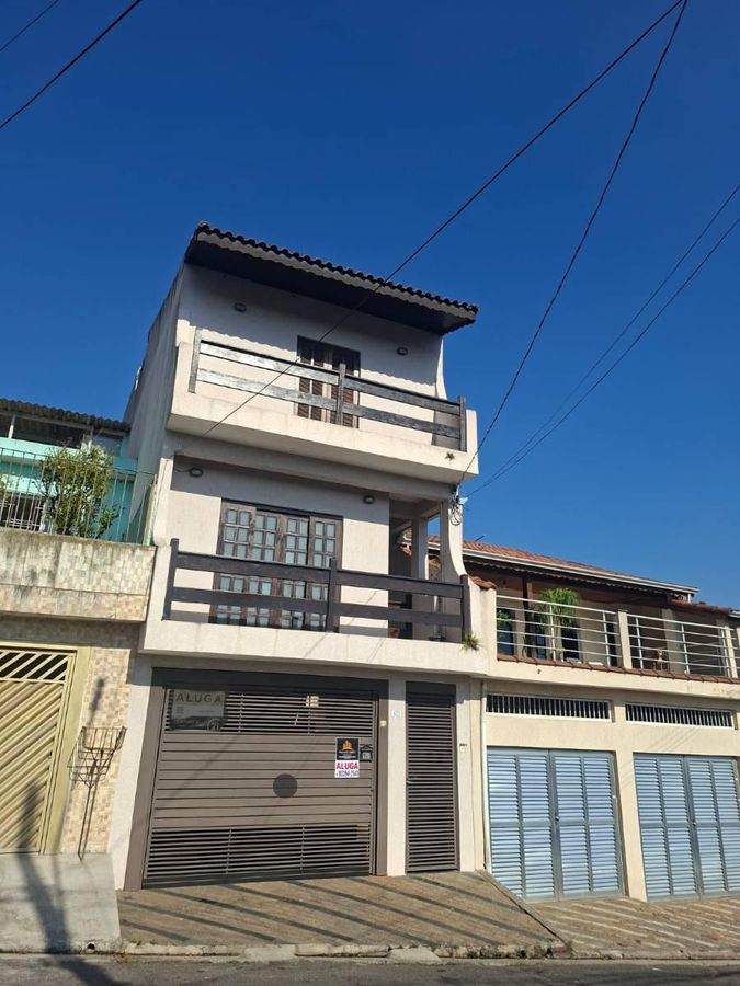 SOBRADO 2 DORMITÓRIOS JD. ANCHIETA MAUÁ -SP - Casa em Jardim Anchieta, Mauá - para locação - Paula & Abreu Imóveis