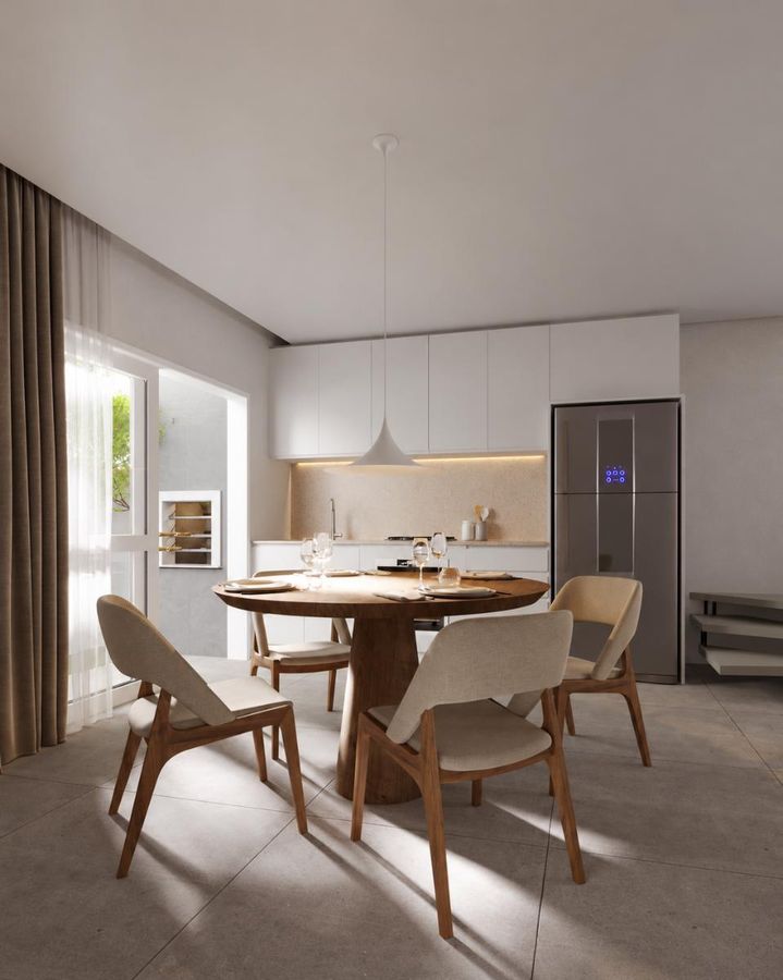 Casa geminada com 2 suítes ou 1 suíte + 2 quartos para venda - Casa Geminada em Floresta, Joinville - à venda - H7 Imóveis Ltda