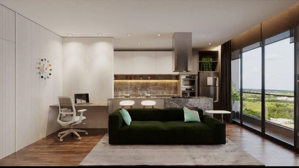 Flat/Loft/Estúdio com 1 quarto, 1 vaga - Residencial Copenhagen