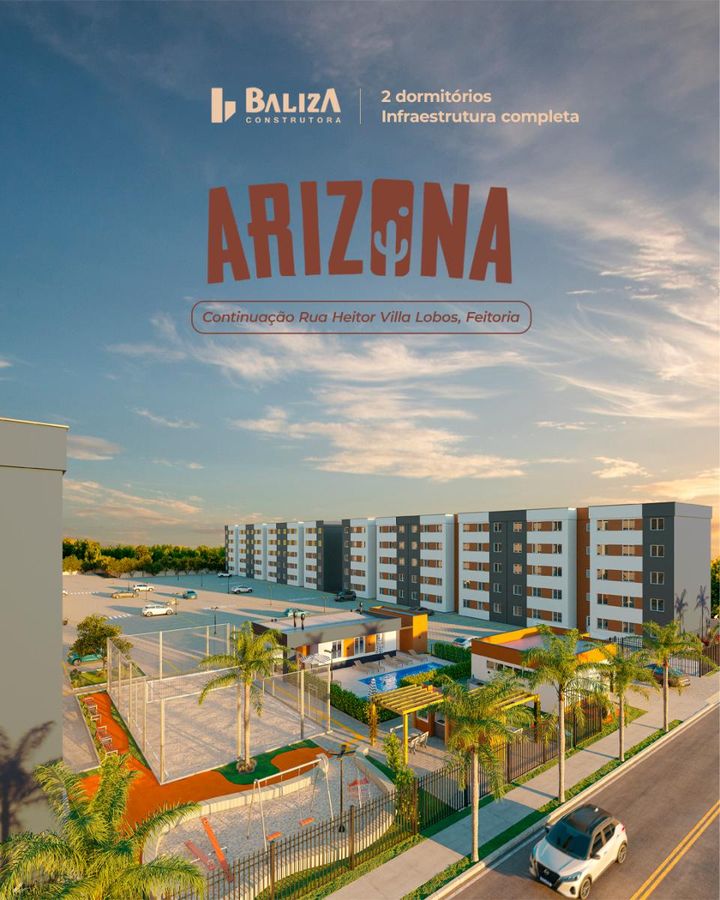 RESIDENCIAL ARIZONA – APARTAMENTOS DE 2 DORMITÓRIOS NA FEITORIA | SÃO LEOPOLDO/RS - Apartamento em Feitoria, São Leopoldo - à venda - RS IMOBILIARIA LTDA
