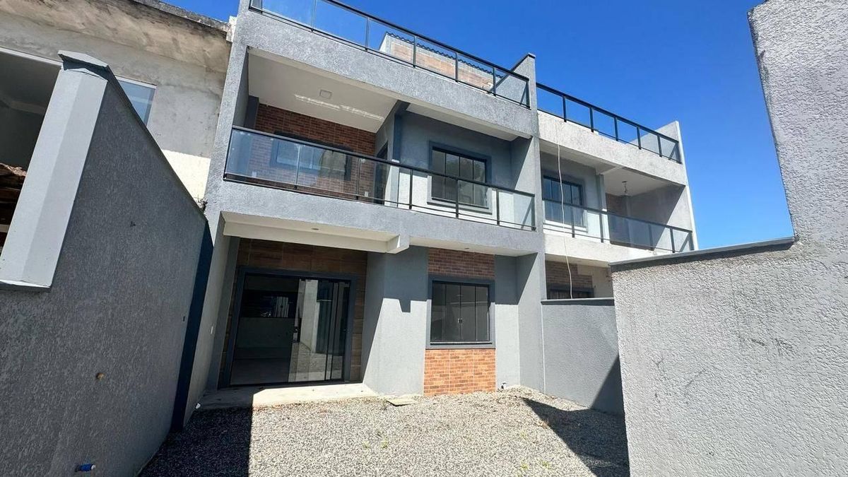 Sobrado com 3 dormitórios à venda, 116 m² por R$ 725.000,00 - Sao José - Itapoá/SC - Sobrado em São José, Itapoá - à venda - Nossa Praia Imóveis