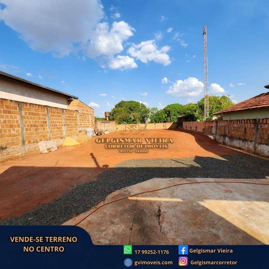 🏡 VENDE-SE TERRENO NO CENTRO - BEBEDOURO - SP 🏡 - Lote/Terreno em Centro, Bebedouro - à venda - Gelgismar Vieira