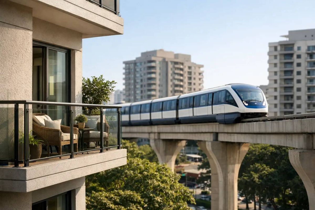 Apartamento perto do monotrilho vale a pena?
