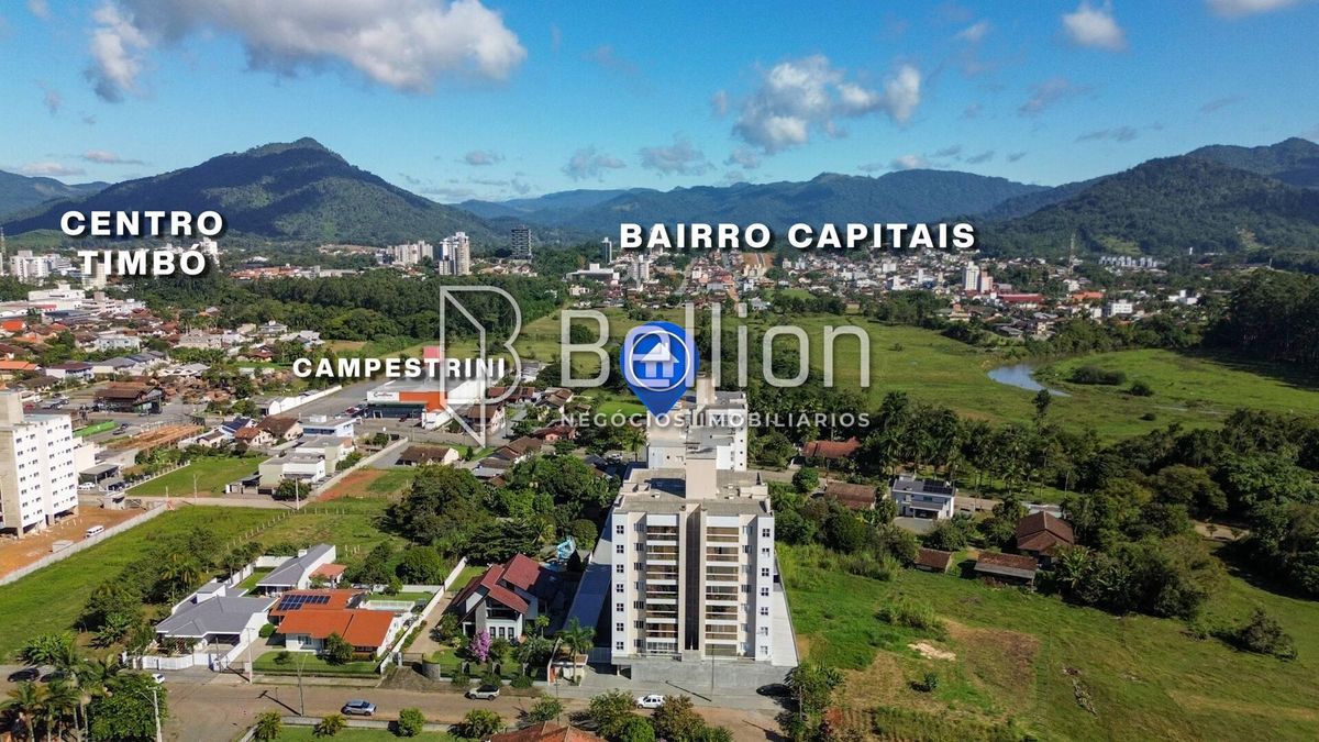Apartamento no Grand Village localizado no Bairro das Nações em Timbó.