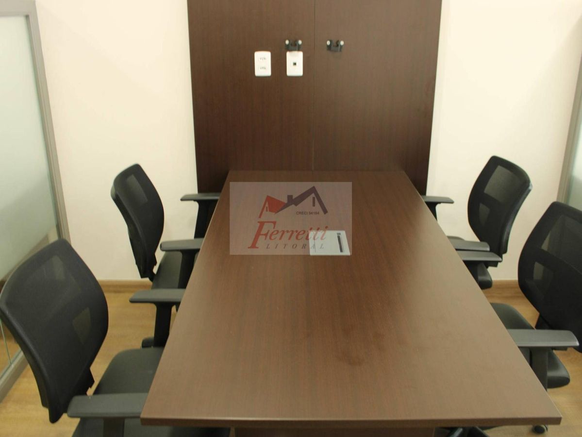Sala mobiliada para locação em Valongo-Santos-SP