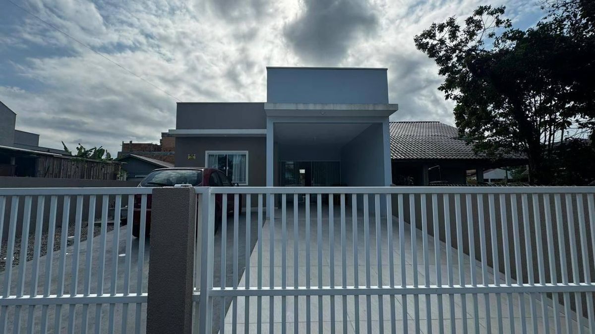 Casa com 2 dormitórios à venda, 88 m² por R$ 485.000,00 - Mariluz - Itapoá/SC - Casa em Mariluz, Itapoá - à venda - Nossa Praia Imóveis