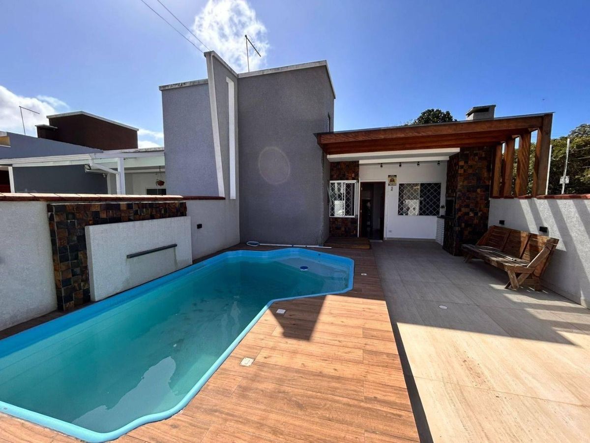 Casa com 3 dormitórios à venda, 95 m² por R$ 690.000 - Jardim da Barra - Itapoá/SC - Casa em Jardim da Barra, Itapoá - à venda - Nossa Praia Imóveis