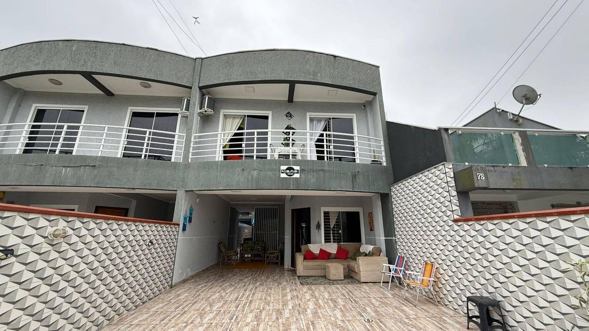Sobrado com 3 dormitórios à venda, 148 m² por R$ 1.490.000,00 - Paese - Itapoá/SC - Sobrado em Paese, Itapoá - à venda - Nossa Praia Imóveis