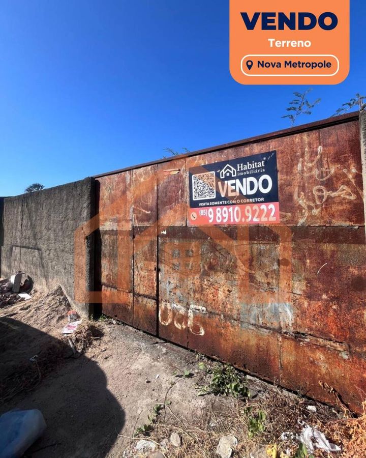 VENDO TERRENO NO BAIRRO PARQUE POTIRA - Lote/Terreno em Parque Potira (Jurema), Caucaia - à venda - HABITAT CAUCAIA IMÓVEIS LTDA