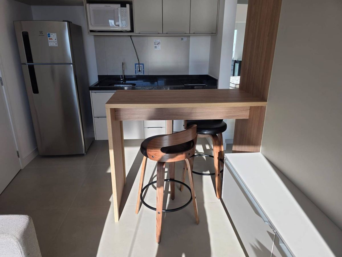Studio mobiliado a 200m do metrô Brooklin - Apartamento em Brooklin, São Paulo - FBA SERVICOS FINANCEIROS E IMOBILIARIOS LTDA