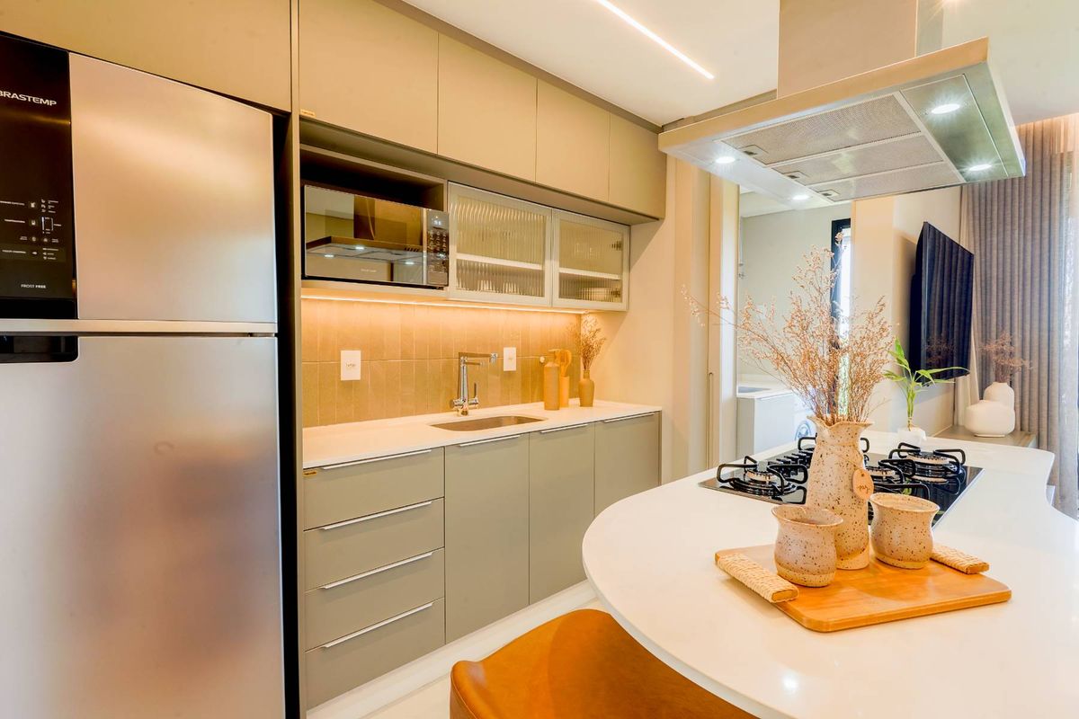 Apartamento Decorado, 2 quartos, 1 suíte, a venda no Santo Antônio - Joinville - Apartamento com elevador em Santo Antônio, Joinville - à venda - IMOBILIARIA BORBA