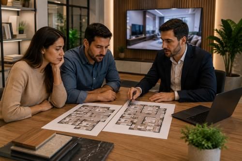 Como comparar apartamentos em Itajaí com metragens parecidas