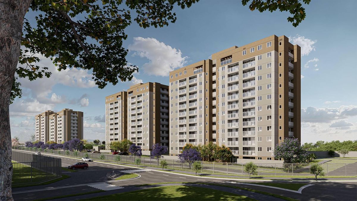 Lançamento em Sobradinho 2 e 3 quartos e lazer completo Aurora - Apartamento em Sobradinho, Brasília - à venda - Silvio Assessoria Imobiliaria