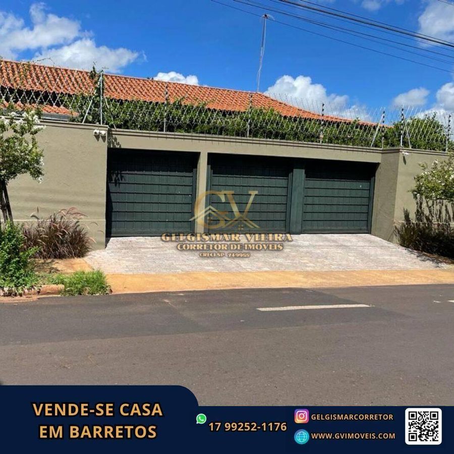 🏡 VENDE-SE CASA NO PRIMAVERA - BARRETOS - SP  🏡 - Casa em Centro, Barretos - à venda - Gelgismar Vieira