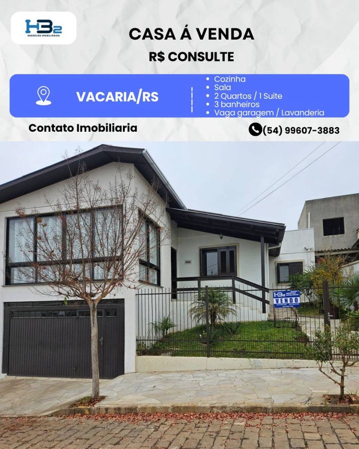 Casa Á Venda - Casa em Imperial, Vacaria - à venda - HB2 NEGOCIOS IMOBILIARIOS LTDA