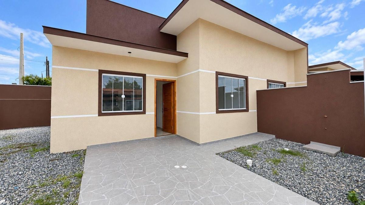 Casa com 2 dormitórios à venda, 43 m² por R$ 360.000,00 - Cambijú - Itapoá/SC - Casa em Cambiju, Itapoá - à venda - Nossa Praia Imóveis