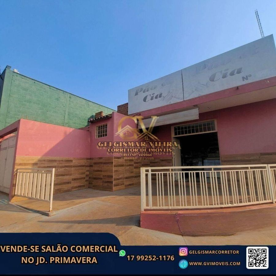 🏡 VENDE-SE PONTO COMERCIAL NO JARDIM PRIMAVERA - BEBEDOURO - SP🏡 - Comercial em Conjunto Primavera, Bebedouro - à venda - Gelgismar Vieira