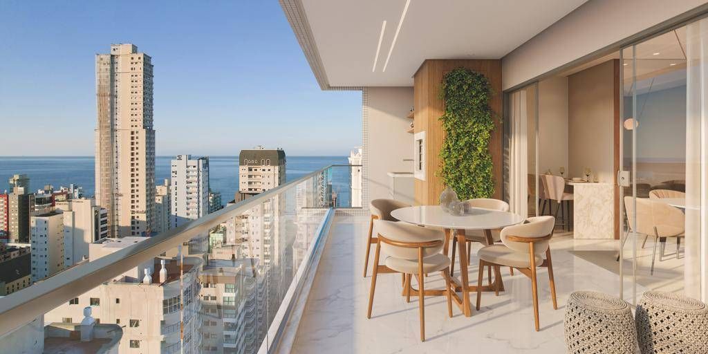 Residencial Santiago Apartamento 3 Suítes e 2 Vagas na Meia Praia Itapema SC