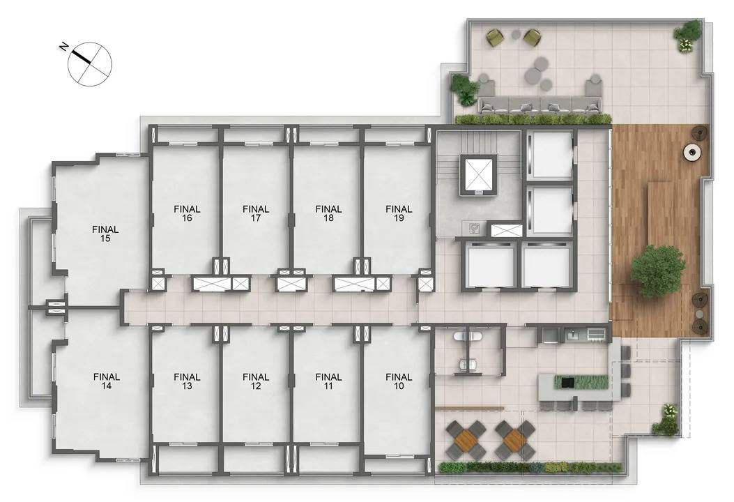 Alves Pinheiros - Apartamentos de 1 e 2 Quartos