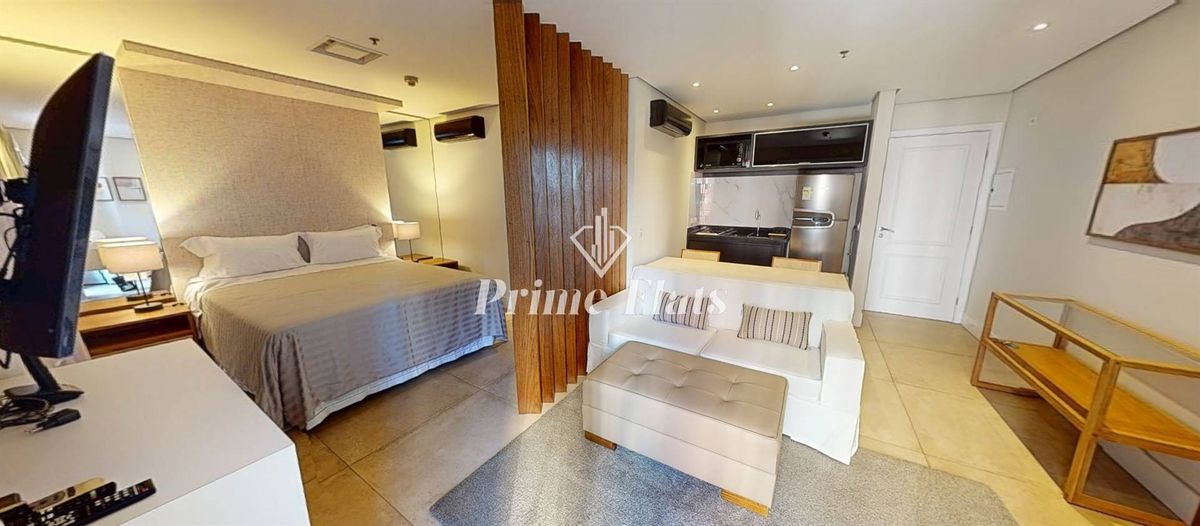 Flat disponível para locação no New Life Itaim, com 42m², 1 quarto e 1 vaga - Flat em Itaim Bibi, São Paulo - para locação - Prime Flats Negócios Imobiliários