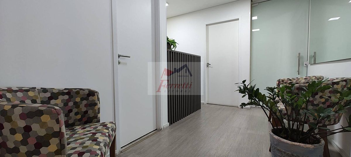 Sala-comercial com 126,42m² mobiliada para-Aluguel-em-Valongo-Santos-SP
