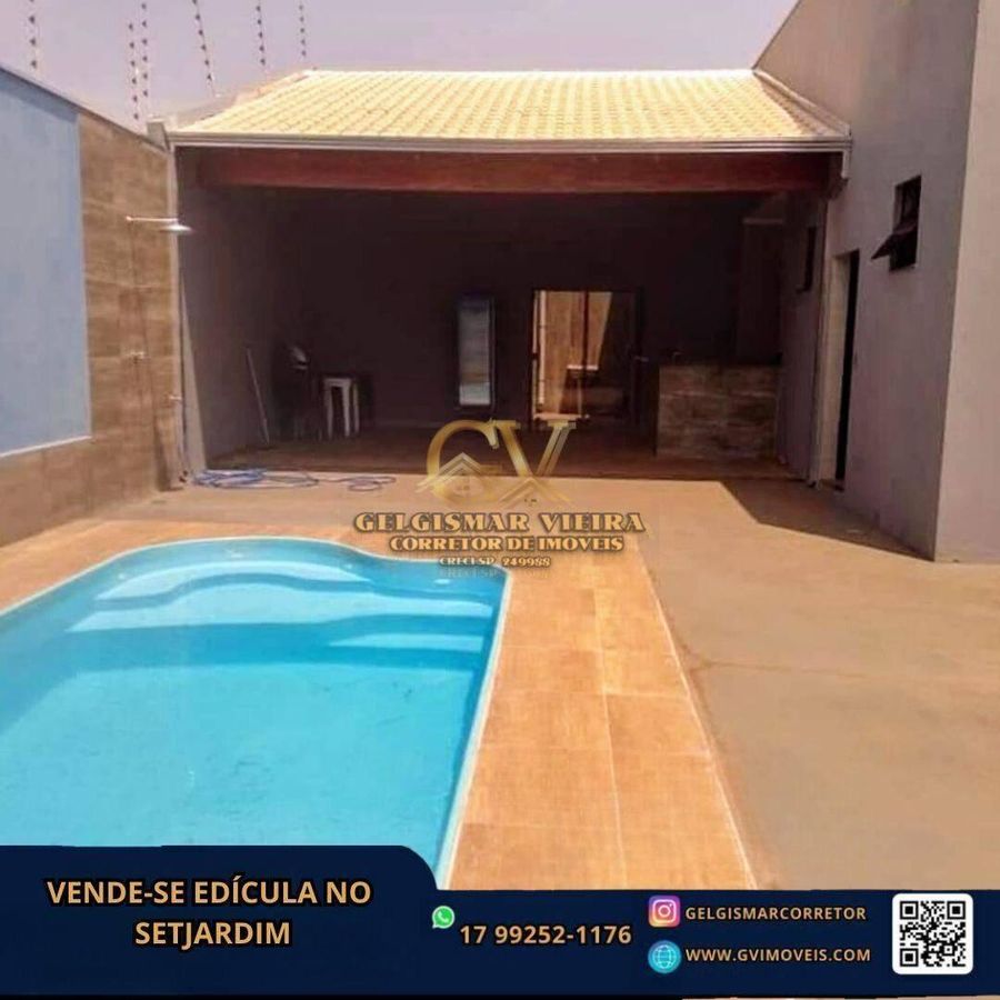 🏡 VENDE-SE EDÍCULA NO SET JARDIM - BEBEDOURO - SP 🏡 - Salas Comerciais em SetJardim, Bebedouro - à venda - Gelgismar Vieira