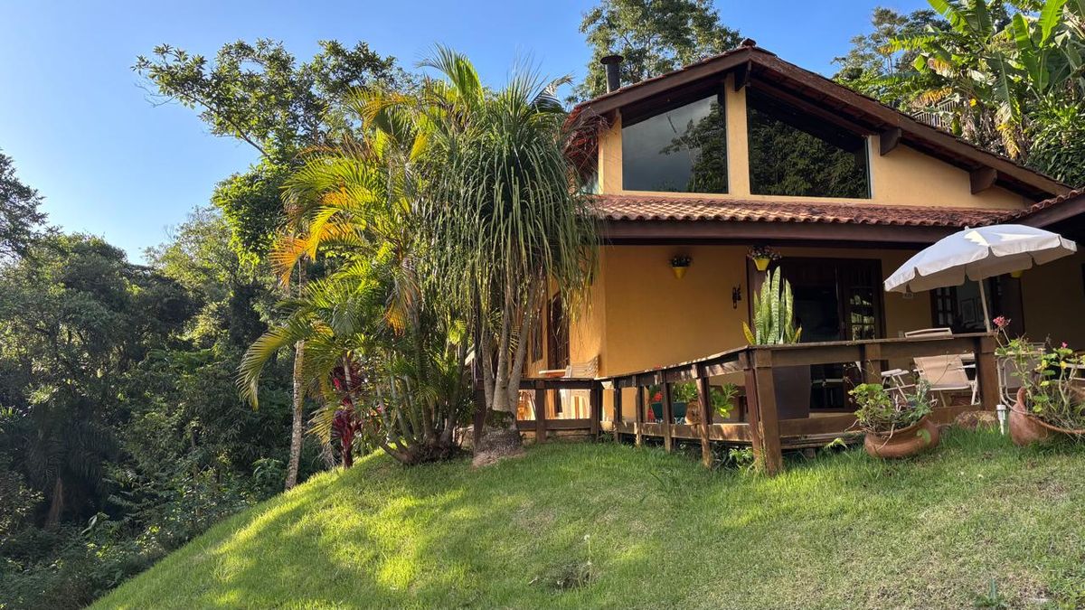 CHACARA ALTO PADRÃO EM CONDOMINIO - Chácara em Bom Jardim, Araçariguama - para locação e à venda - Janaina G A Marques Imóveis - ME