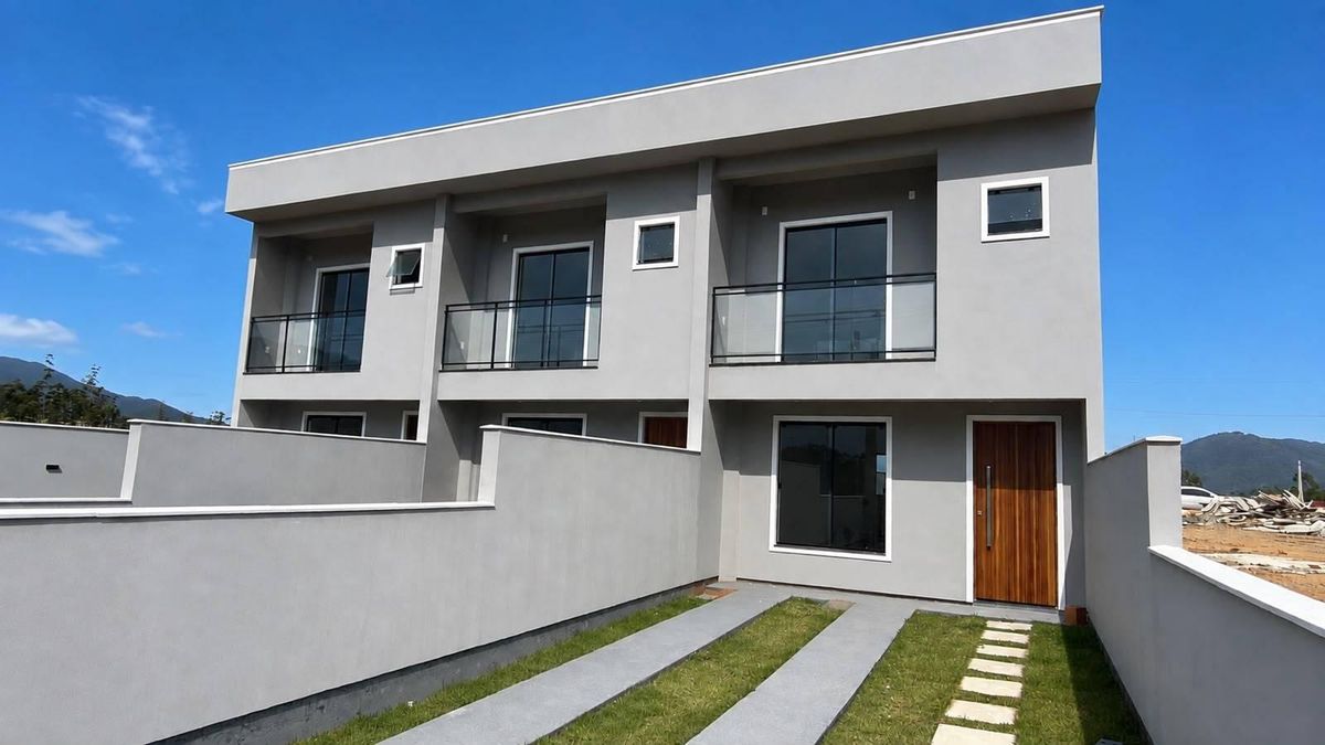 Casa à Venda (Sobrado) - Loteamento Nova Governador - Sobrado em Loteamento Nova Governador, Governador Celso Ramos - à venda - ADMIR MIRANDA NEGÓCIOS IMOBILIARIOS