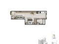 Planta baixa - Soul Rio Gago Coutinho — studios e gardens em Laranjeiras, de 32 a 69 m² - Flat/Loft/Estúdio em Laranjeiras, Rio de Janeiro - à venda - Souza’s Soluções Imobiliárias LTDA