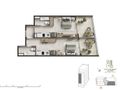 Planta baixa - Soul Rio Barata Ribeiro — studios com sky pool em Copacabana, de 33 a 66 m² - Flat/Loft/Estúdio em Copacabana, Rio de Janeiro - à venda - Souza’s Soluções Imobiliárias LTDA