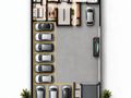 Planta baixa - Apartamento novo com 1 dormitório e 2 dormitórios sendo 1 suíte bairro Rio Pequeno em Camboriú SC - Apartamento em Rio Pequeno, Camboriú - à venda - Ilaini Imóveis