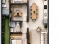 Planta baixa - Casa térrea a venda com 3 dormitórios bairro Areias em Camboriú SC - Casa em Areias, Camboriú - à venda - Ilaini Imóveis