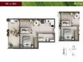 Planta baixa - Soul Rio Princesa Januária — 1 e 2 quartos no Flamengo, de 36 a 78 m² - Apartamento em Flamengo, Rio de Janeiro - à venda - Souza’s Soluções Imobiliárias LTDA