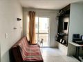 Apartamento a venda com 2 dormitórios com sacada e churrasqueira, 58m², no Balneário do Estreito