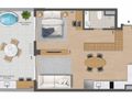 Planta baixa - Be.in.Rio Pompeu Loureiro — apartamentos e double suites em Copacabana, de 32 a 80 m² - Apartamento em Copacabana, Rio de Janeiro - Souza’s Soluções Imobiliárias LTDA