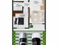 Planta baixa - LANÇAMENTO! CASA COM 43M² de área construída no Balneário Brandalize em Itapoá-SC - Casa em Pontal do Norte, Itapoá - à venda - SBGLOBAL Imobiliária