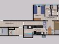 Planta baixa - Apartamento | Nova Brasília | 2 quartos (1 suítes) | 68 e 76m² - Apartamento em Nova Brasília, Jaraguá do Sul - à venda - MACROimoveis.com