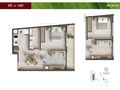 Planta baixa - Soul Rio Princesa Januária — 1 e 2 quartos no Flamengo, de 36 a 78 m² - Apartamento em Flamengo, Rio de Janeiro - à venda - Souza’s Soluções Imobiliárias LTDA