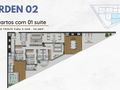 Planta baixa - Edifício Solar da Praia - Apartamento em Muquiçaba, Guarapari - à venda - Gilberto Pinheiro Developer Private Brokers