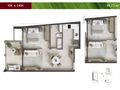 Planta baixa - Soul Rio Princesa Januária — 1 e 2 quartos no Flamengo, de 36 a 78 m² - Apartamento em Flamengo, Rio de Janeiro - à venda - Souza’s Soluções Imobiliárias LTDA