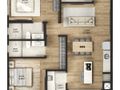 Planta baixa - LANÇAMENTO - APARTAMENTOS NO BAEPENDI - Apartamento em Vila Baependi, Jaraguá do Sul - à venda - Brisa Sul Imóveis
