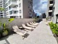 Planta baixa - Apartamento à venda na Praia Brava, Itajaí. Edifício Manu Bay, 54,63 m², 1 dormitório, 1 vaga, sacada e lazer completo com piscina, spa e sauna. - Apartamento em Praia Brava, Itajaí - à venda - Imóveis na Brava
