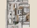 Planta baixa - Apartamento frente e quadra mar com sofisticação a 50 metros do mar - Apartamento em Centro, Barra Velha - à venda - Imobiliária De Porto