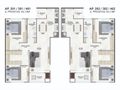 Planta baixa - Apartamento na planta com 2 dormitórios minha casa minha vida bairro Rio Pequeno em Camboriú SC - Apartamento em Rio Pequeno, Camboriú - à venda - Ilaini Imóveis