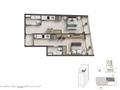 Planta baixa - Soul Rio Barata Ribeiro — studios com sky pool em Copacabana, de 33 a 66 m² - Flat/Loft/Estúdio em Copacabana, Rio de Janeiro - à venda - Souza’s Soluções Imobiliárias LTDA