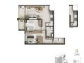 Planta baixa - Soul Rio Gago Coutinho — studios e gardens em Laranjeiras, de 32 a 69 m² - Flat/Loft/Estúdio em Laranjeiras, Rio de Janeiro - à venda - Souza’s Soluções Imobiliárias LTDA