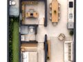 Planta baixa - Casa térrea a venda com 3 dormitórios bairro Areias em Camboriú SC - Casa em Areias, Camboriú - à venda - Ilaini Imóveis