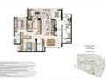 Planta baixa - Latitud — 3 e 4 quartos na Barra da Tijuca, de 120 a 372 m² - Apartamento em Barra da Tijuca, Rio de Janeiro - à venda - Souza’s Soluções Imobiliárias LTDA